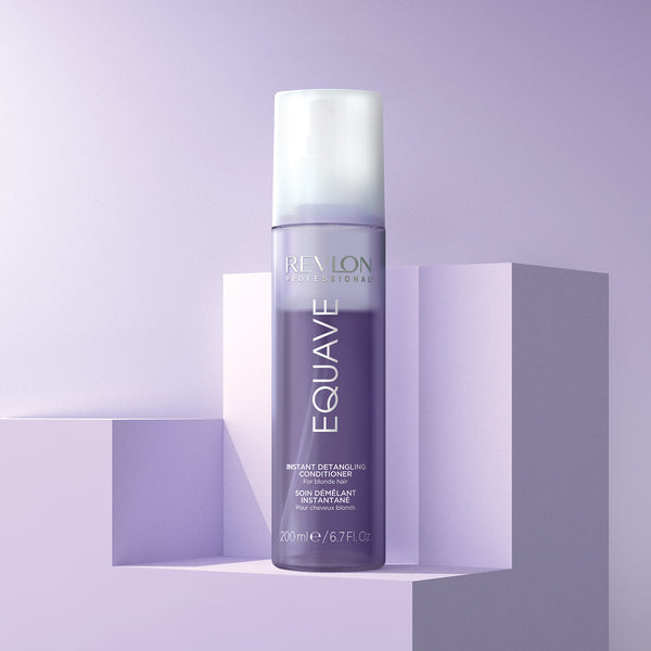 REVLON EQUAVE™ INSTANT LEAVE-IN DETANGLING CONDITIONER FOR BLONDE, BLEACHED, HIGHLIGHTED OR GREY HAIR 200ml